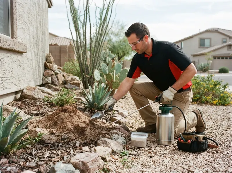 Fire Ant and Desert Harvester Ant Elimination in Gilbert, AZ